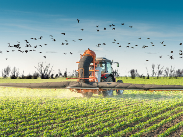 Automatic farming laser bird deterrent system