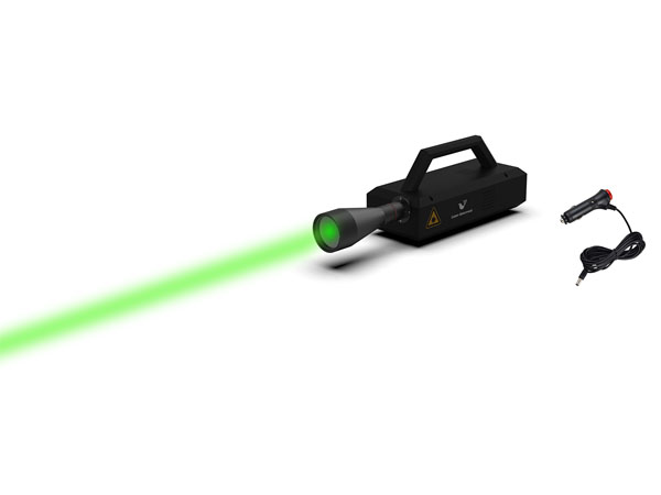 3W vehicle portable laser bird deterrent for fishpond